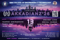 AKKADIANZ’26 National Level Technical Symposium Poster